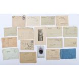 WW1 German Officers Collection of Letters