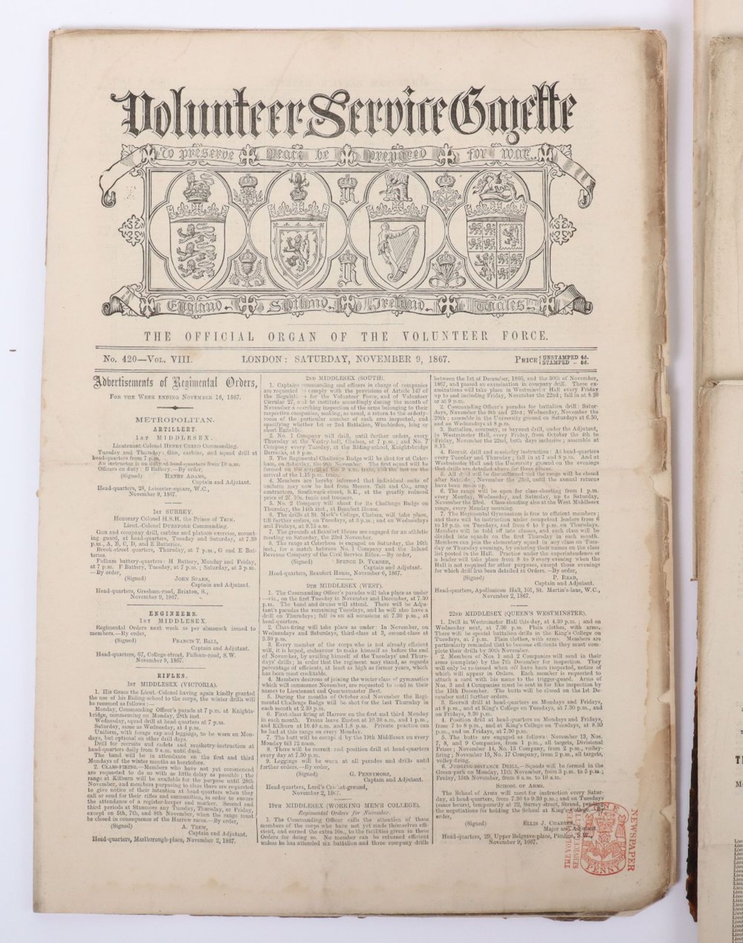 Volunteer Service Gazette Official Organ of the Volunteer Force - Image 4 of 7