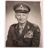 Original Photograph of Field Marshal B M Montgomery Post World War Two