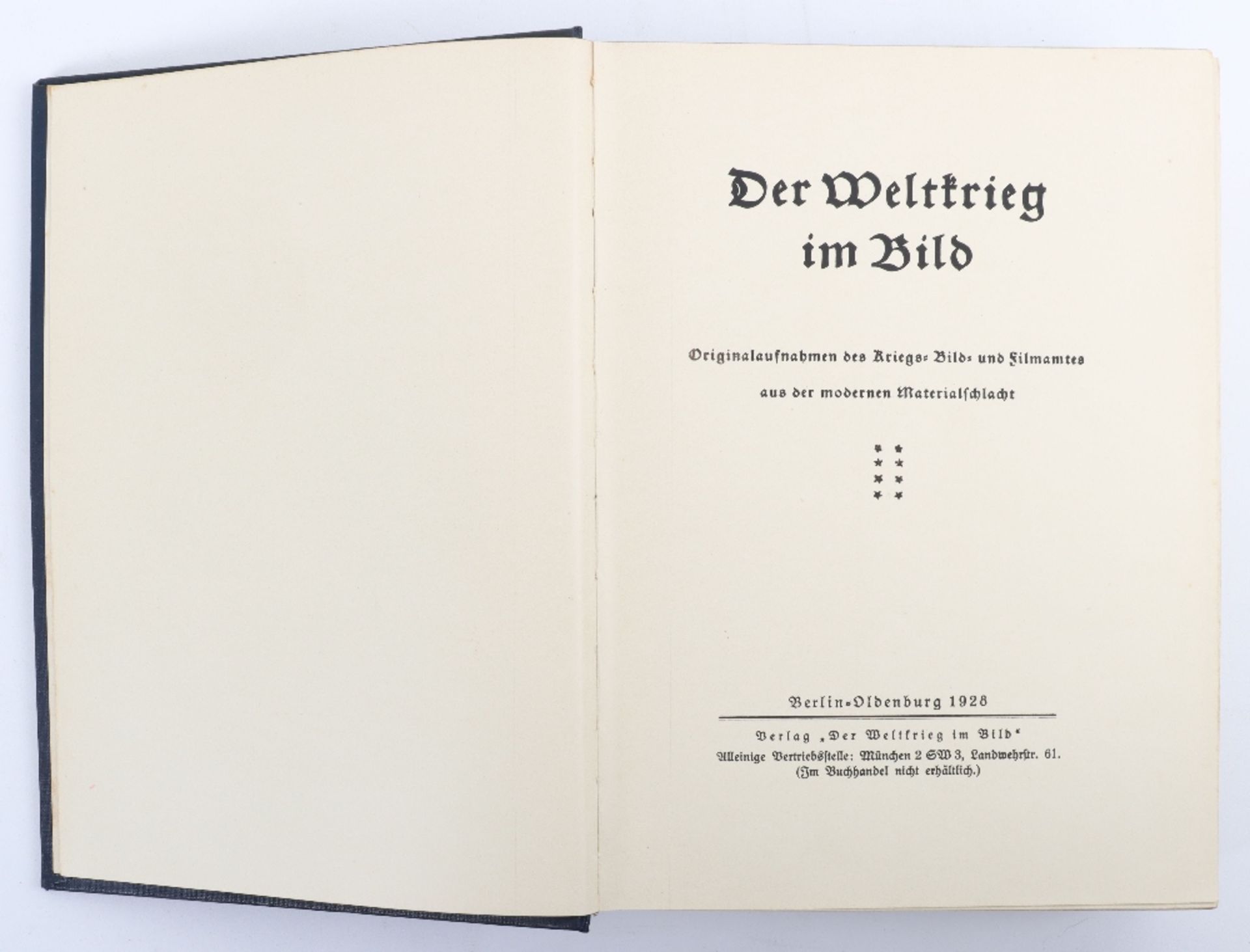 Books - Der Weltkrieg im Bild, Berlin 1927 - Image 6 of 7