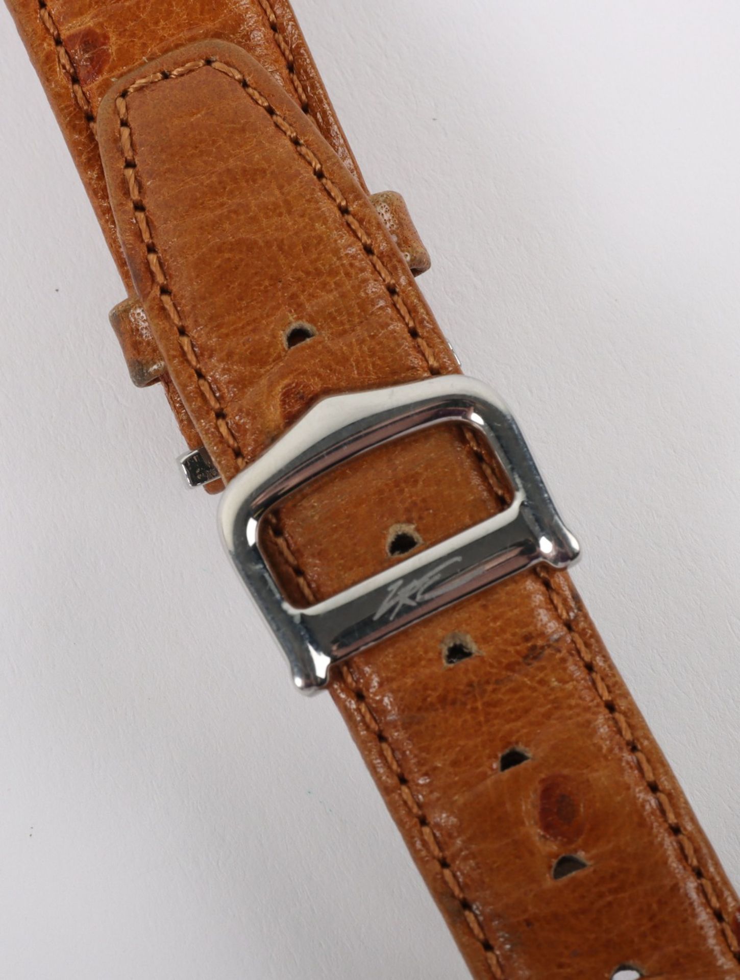 An unusual ‘full hunter’ cased wristwatch - Bild 3 aus 6