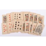 Early 19th century printed playing card set, Thomas Creswick