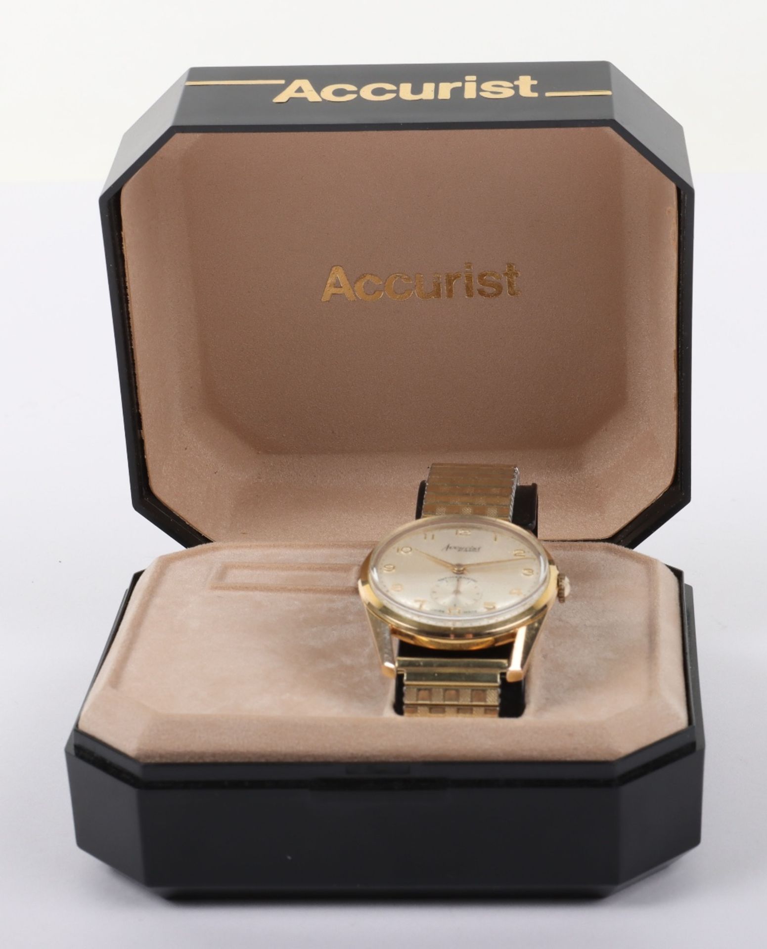 An Accurist 21 Jewels gentlemans wristwatch