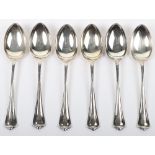 A set of six silver tablespoons, Atkin Brothers, Sheffield 1911