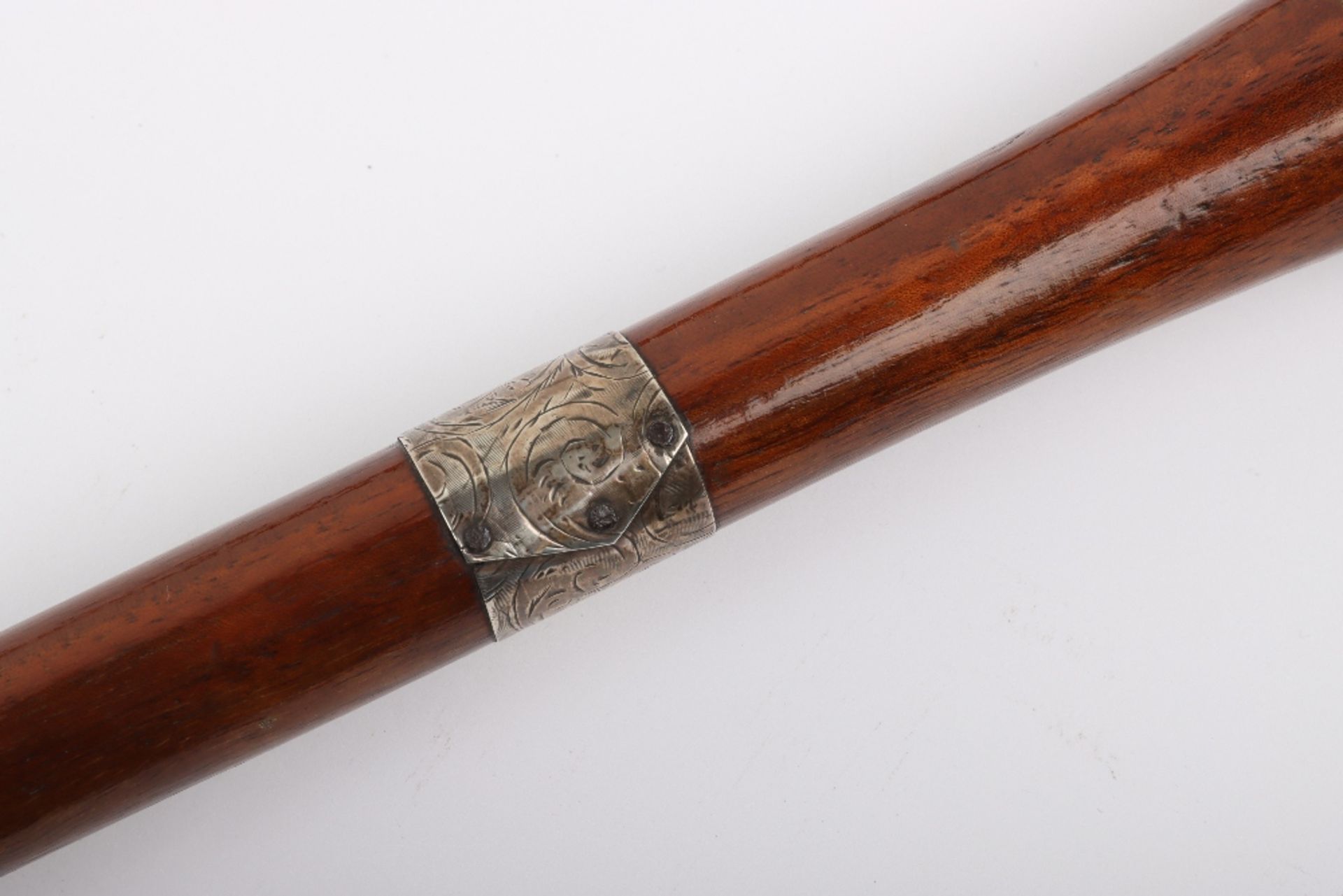 Two Sergeant Major pace sticks, one with silver ball pommel, London 1918 - Bild 5 aus 11