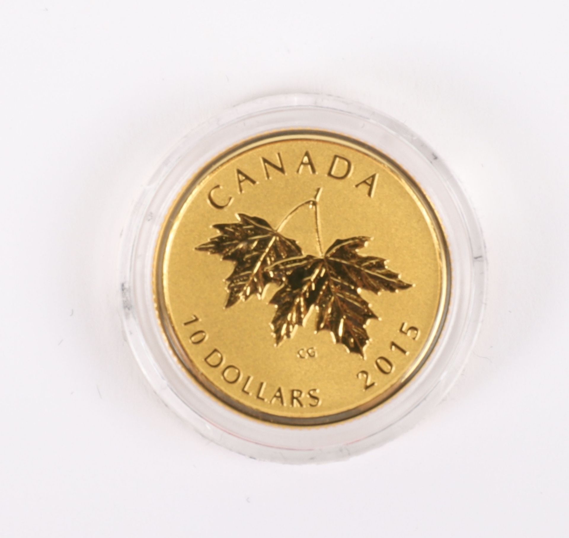 Maple Leaf 2015 $10, (.999) - Image 3 of 4