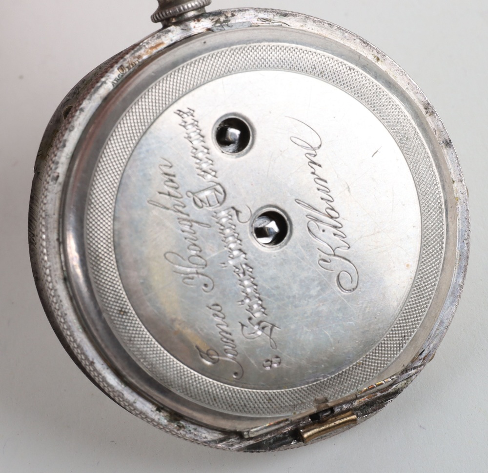 A 19th century silver open face pocket watch, James Houghton Kilburn - Bild 4 aus 5