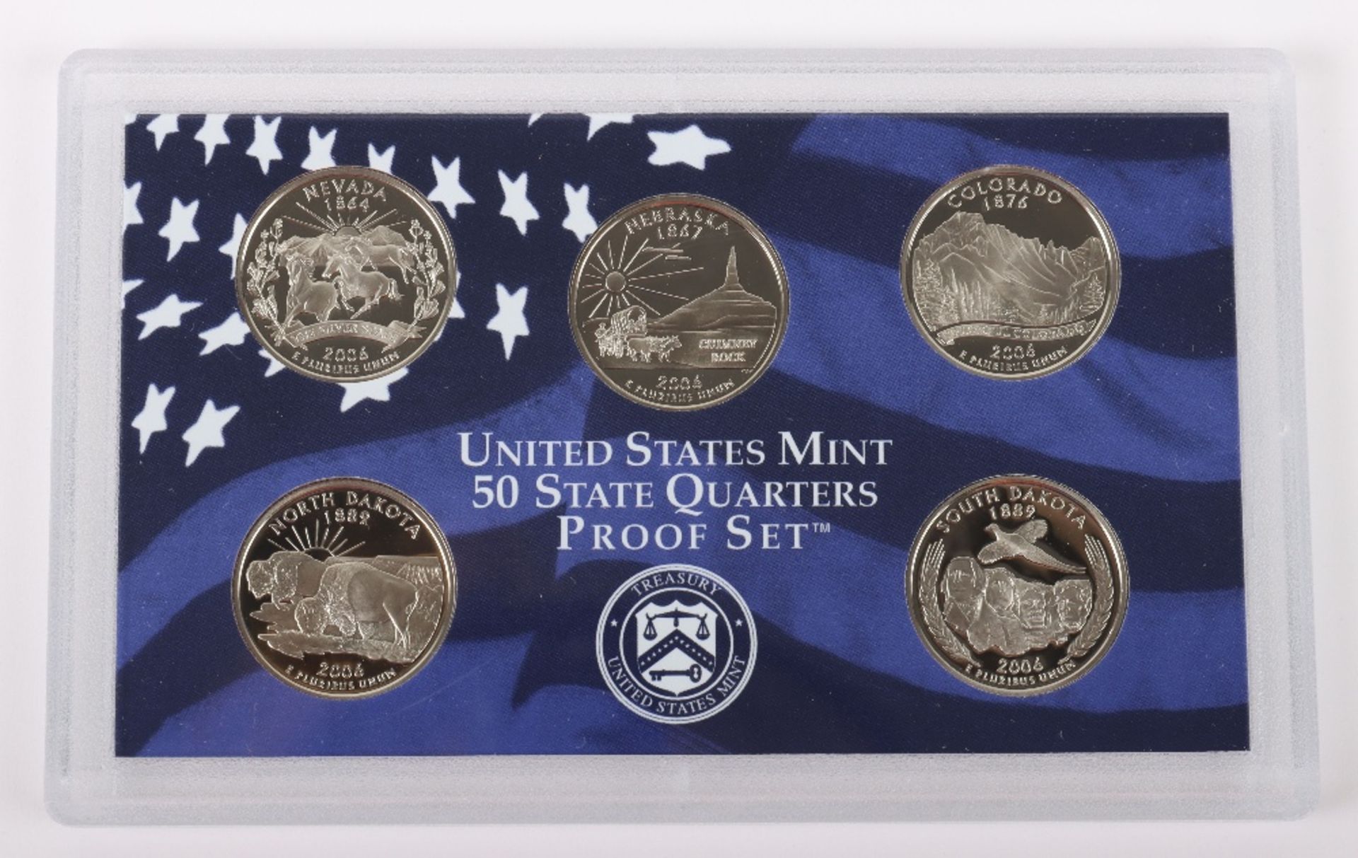 2006 USA proof set - Image 2 of 7