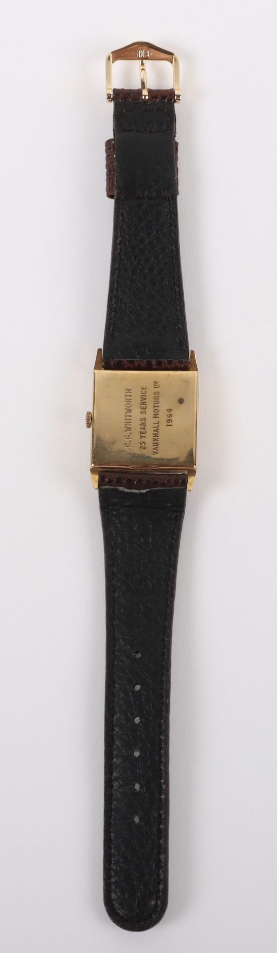 A 9ct gold Certina wristwatch retailed by Garrard, circa 1960 - Bild 3 aus 4