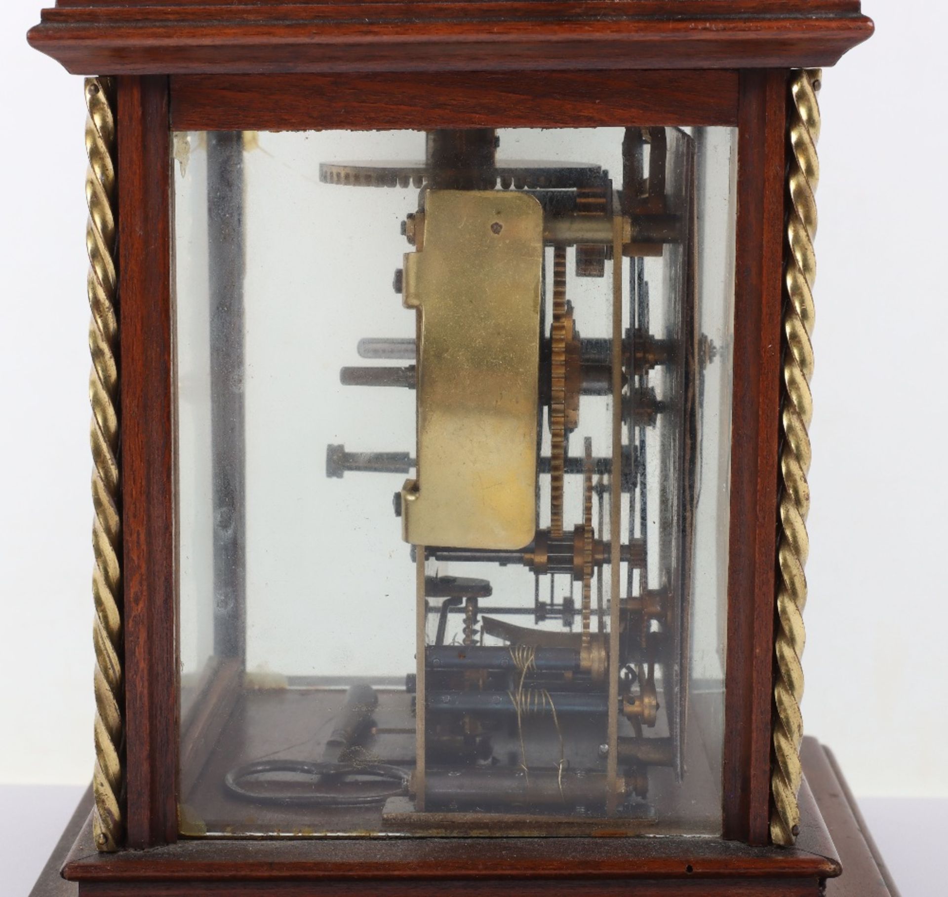 A German ‘Harmonie Symphonion’ mantle clock and musical box - Image 4 of 8