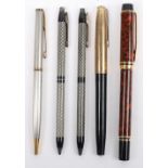 A Waterman Ideal 18ct gold nib fountain pen