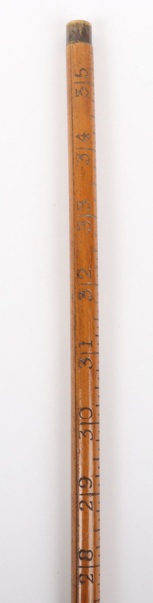 >A 19th century ivory topped brewers/vintners measuring stick - Bild 21 aus 27