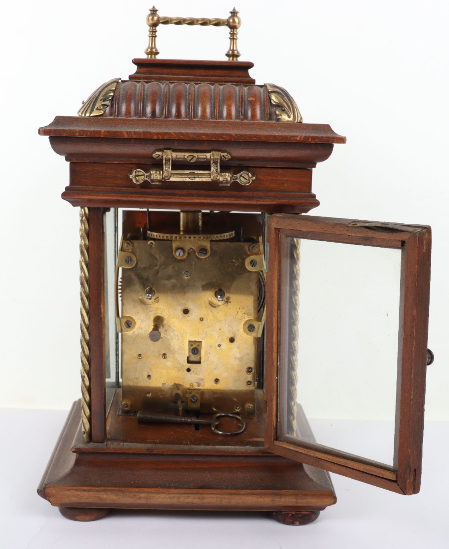 A German ‘Harmonie Symphonion’ mantle clock and musical box - Image 5 of 8