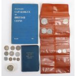 A GB decimal set, some US silver coins