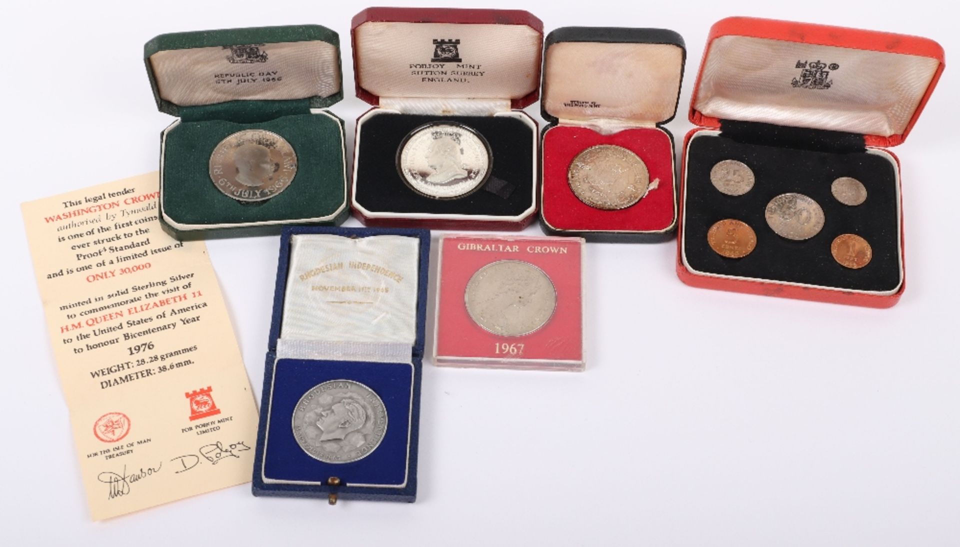 Cased coins