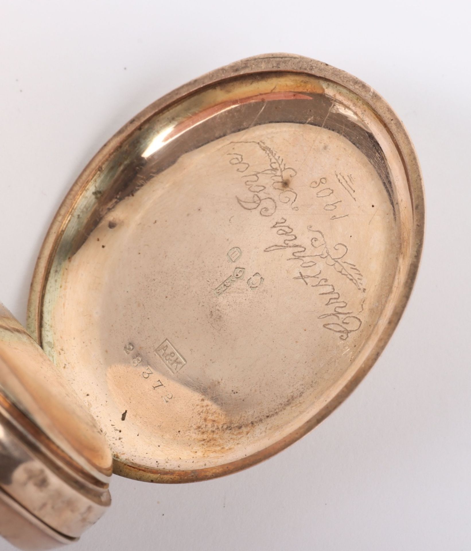 A 9ct gold pocket watch - Image 5 of 5