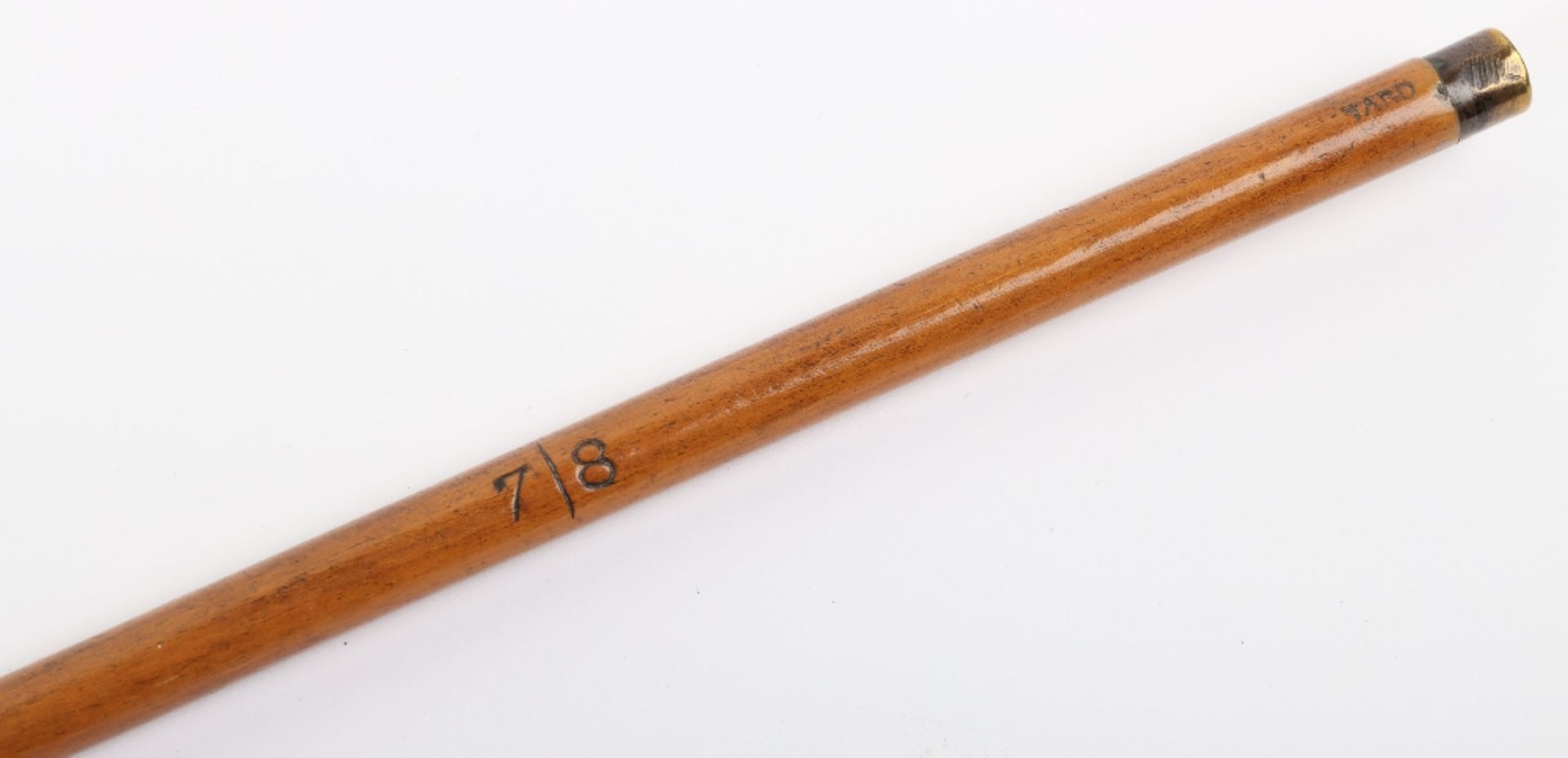 >A 19th century ivory topped brewers/vintners measuring stick - Bild 26 aus 27