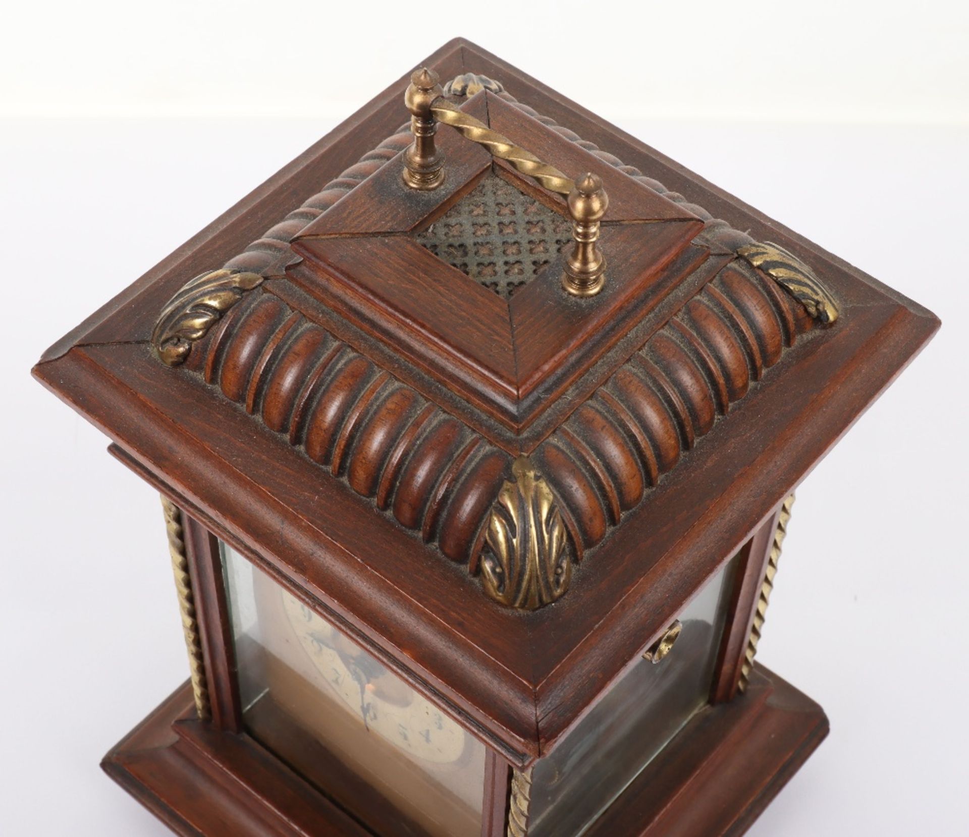 A German ‘Harmonie Symphonion’ mantle clock and musical box - Image 7 of 8