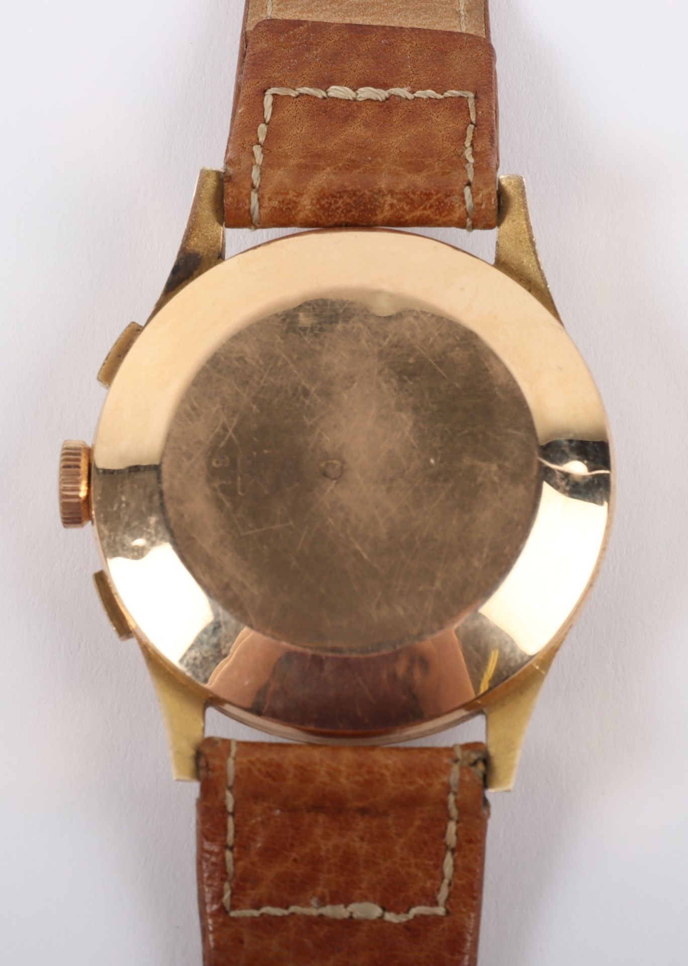 An 18ct gold Chronographe Suisse chronograph gentleman’s wristwatch - Image 4 of 7