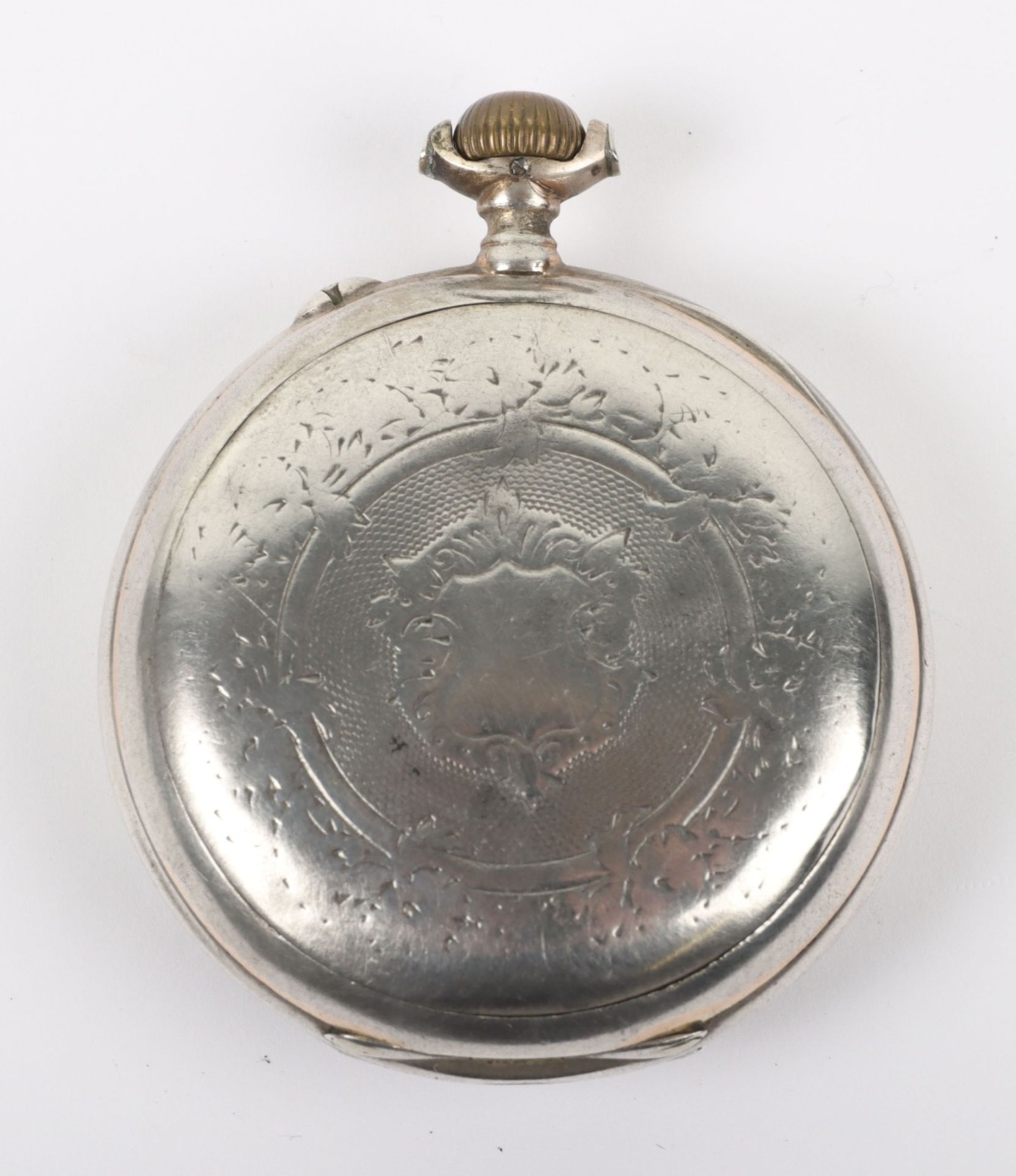 A Longines Grand Prix Paris 1889 silver pocket watch - Bild 2 aus 6