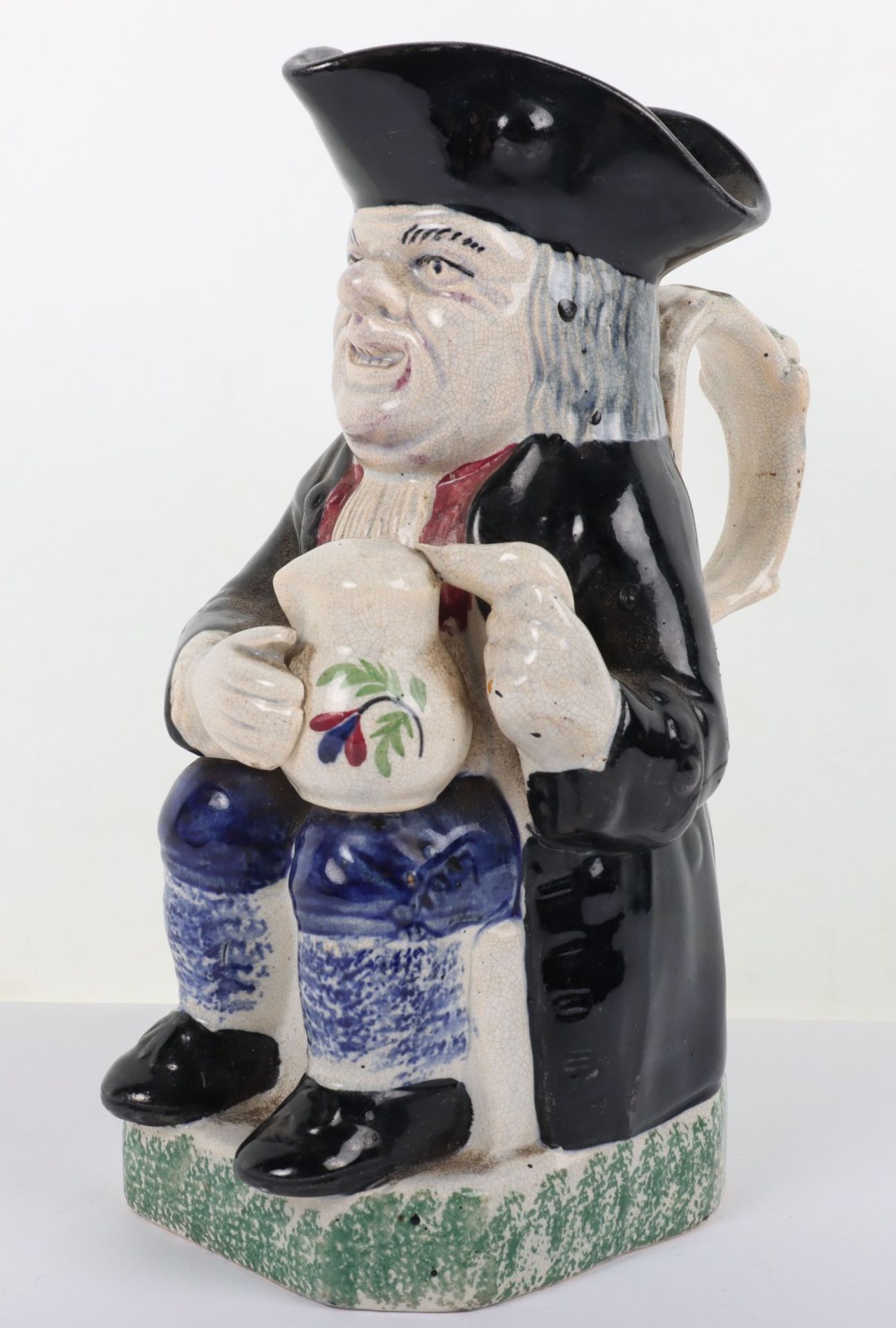 An 18th century Toby jug in the Pratt style - Image 5 of 7