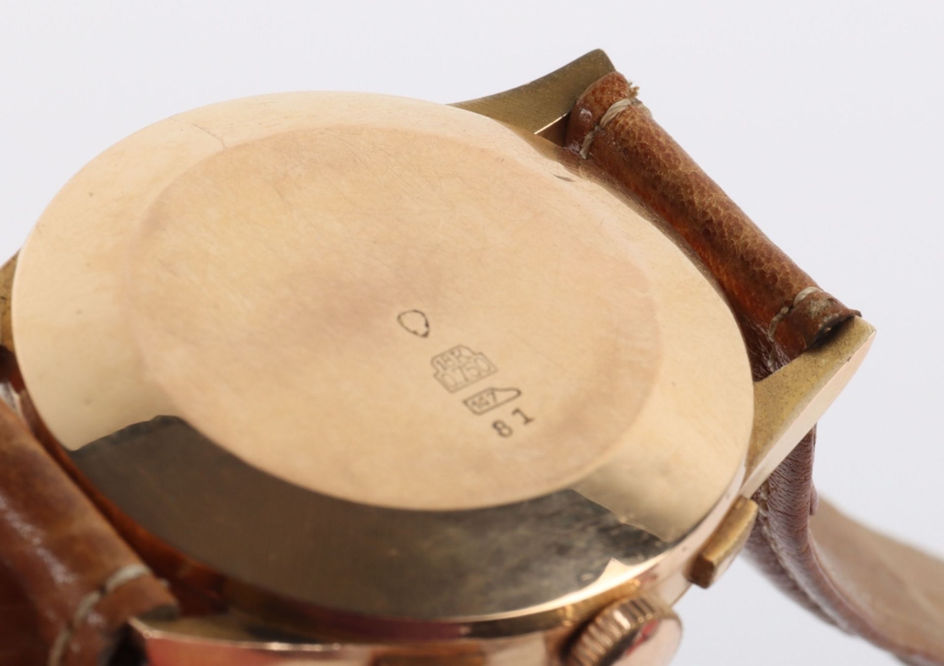 An 18ct gold Chronographe Suisse chronograph gentleman’s wristwatch - Bild 5 aus 7