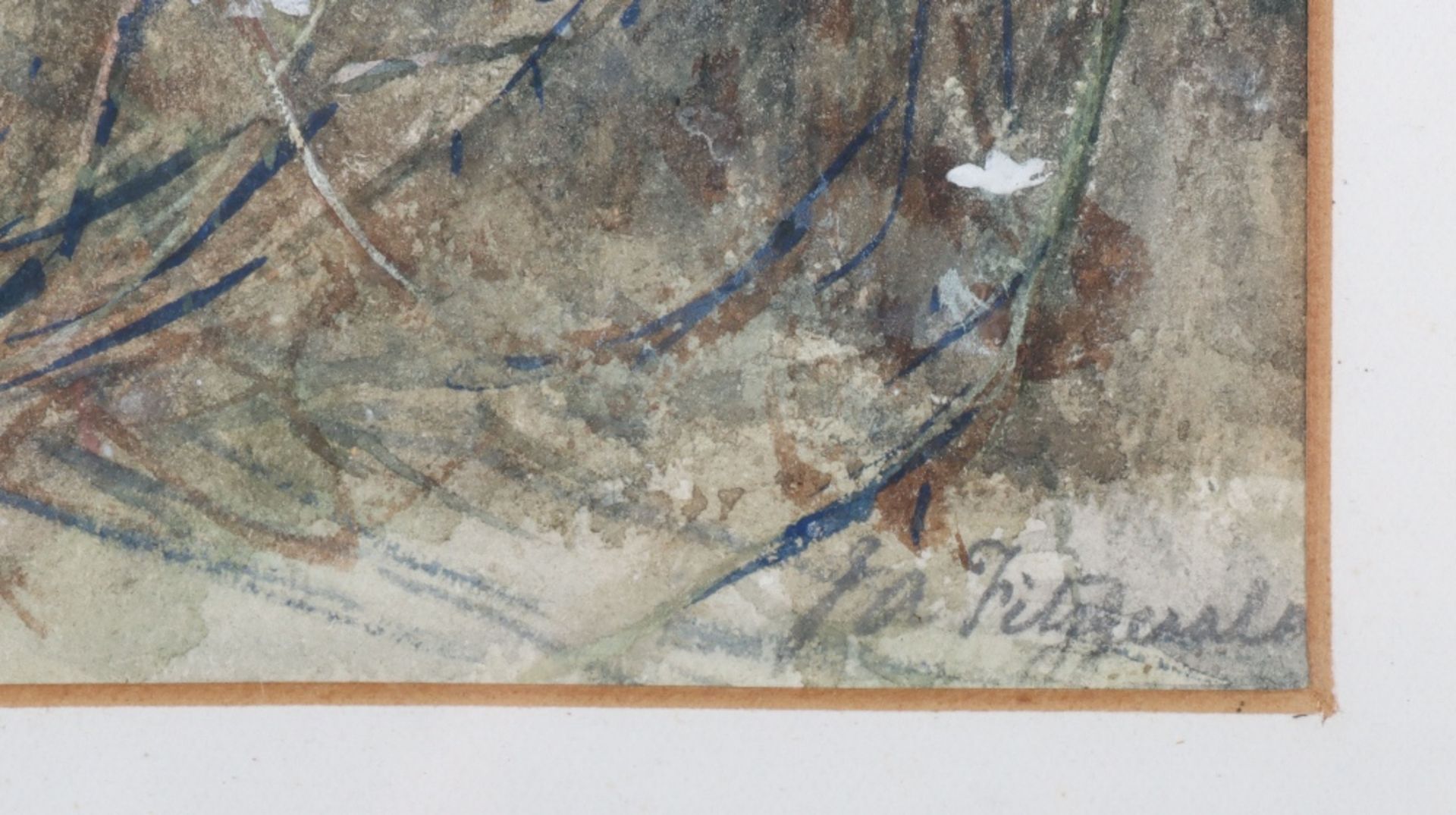 John Anster Fitzgerald (1819-1906) Sprite and birds, signed ‘J.A. Fitzgerald’ lower right, pencil wa - Image 3 of 6