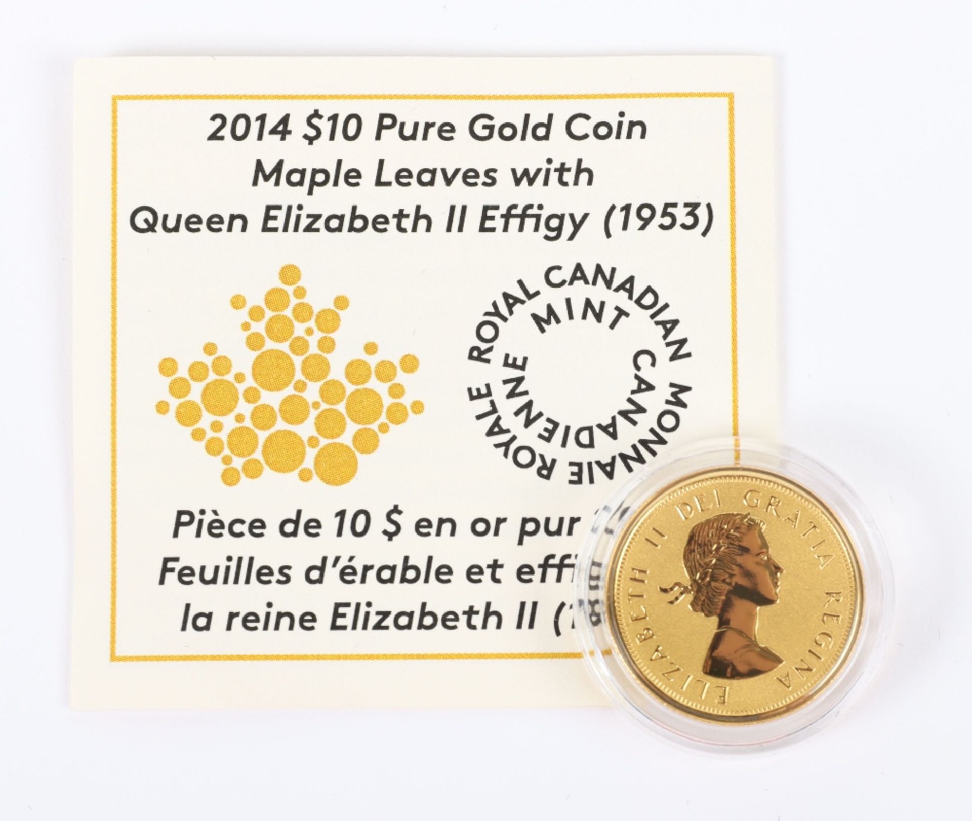 Maple Leaf 2014 $10, (.999) - Bild 4 aus 5