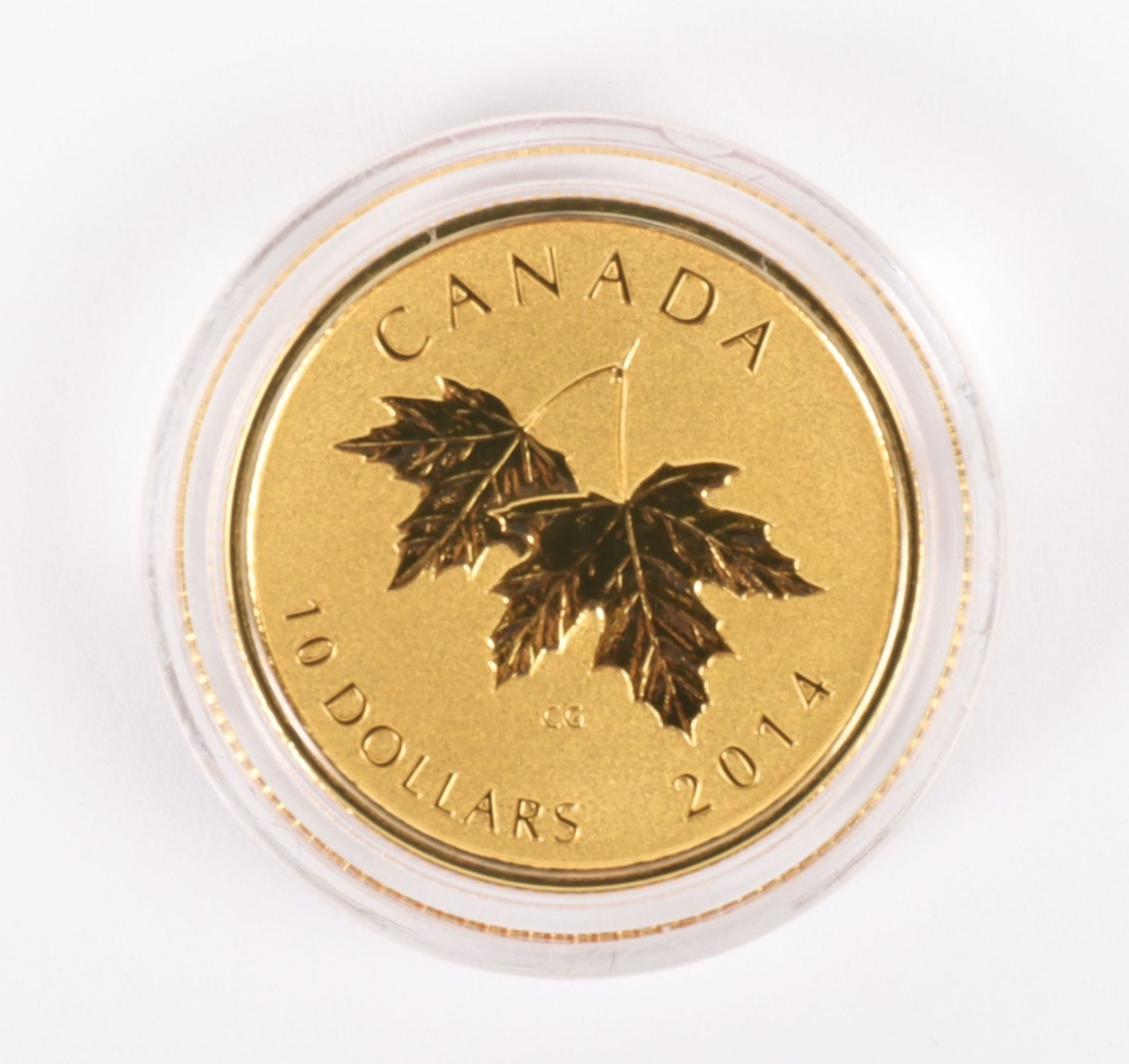 Maple Leaf 2014 $10, (.999) - Bild 3 aus 5