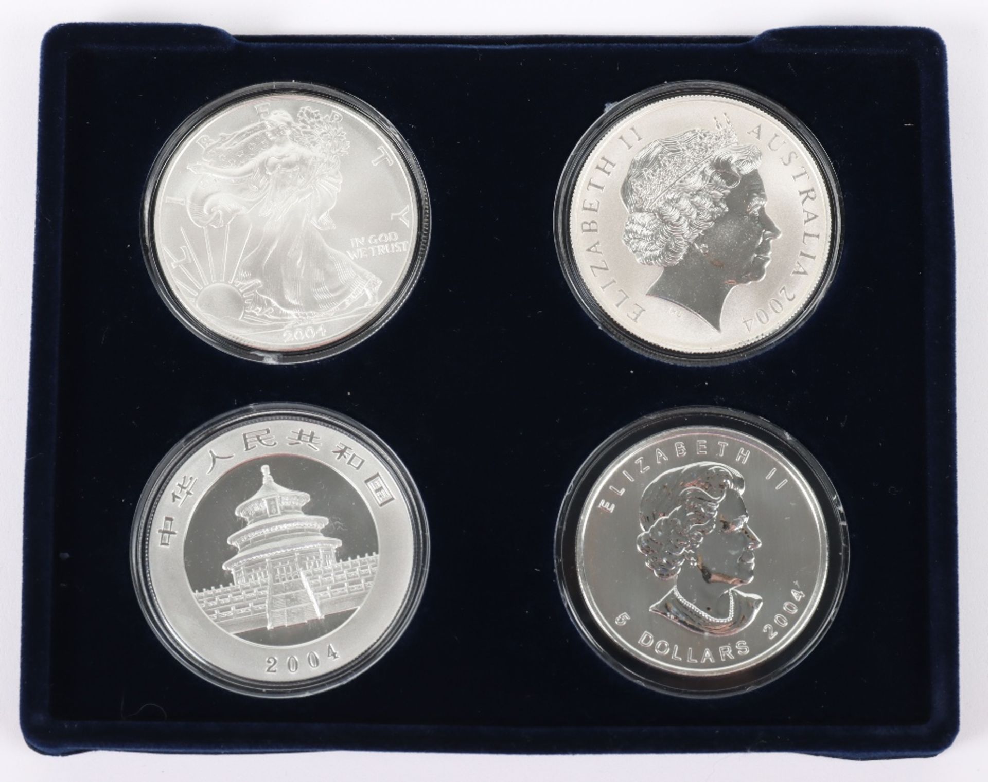 Two set of 2004 and 2005 four silver one ounce coins - Bild 5 aus 5