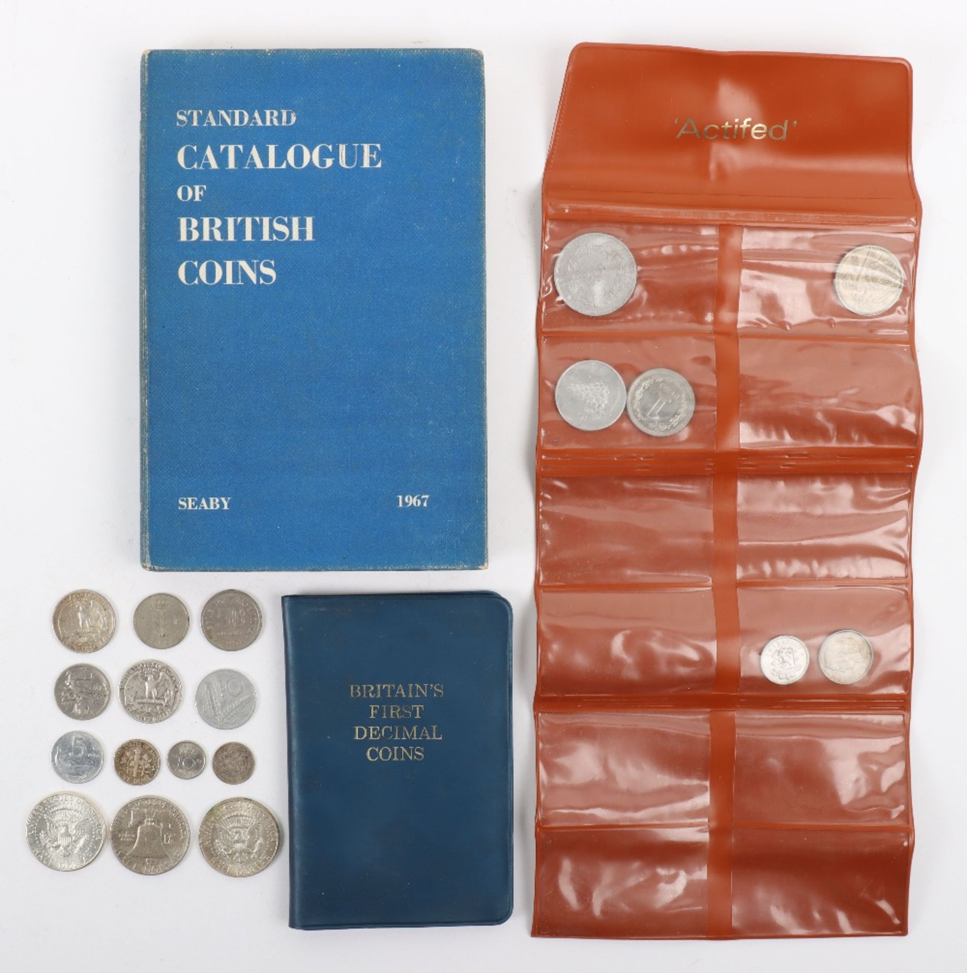 A GB decimal set, some US silver coins - Bild 8 aus 11