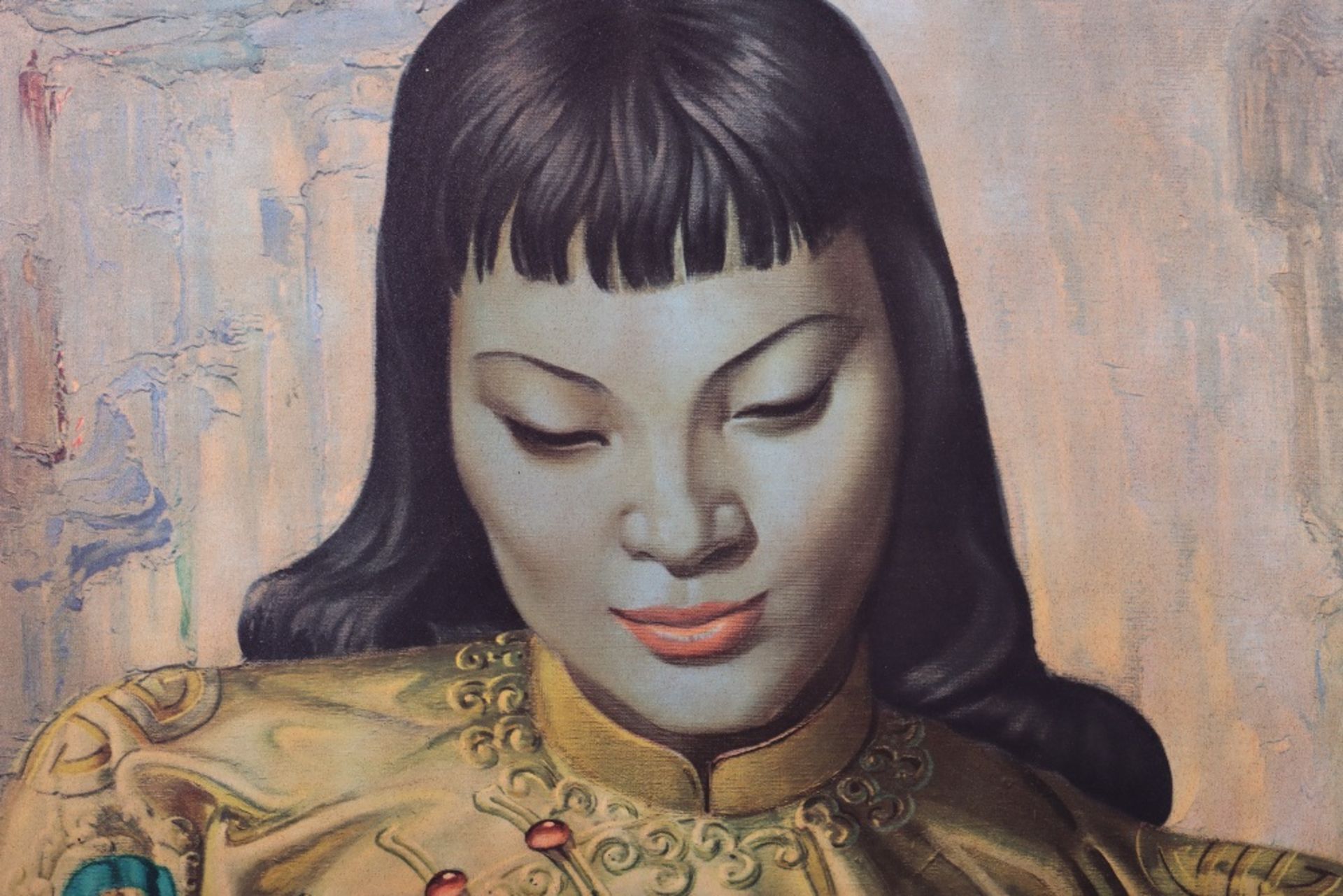 After Tretchikoff (1913-2006), Oriental girl, print - Image 2 of 4