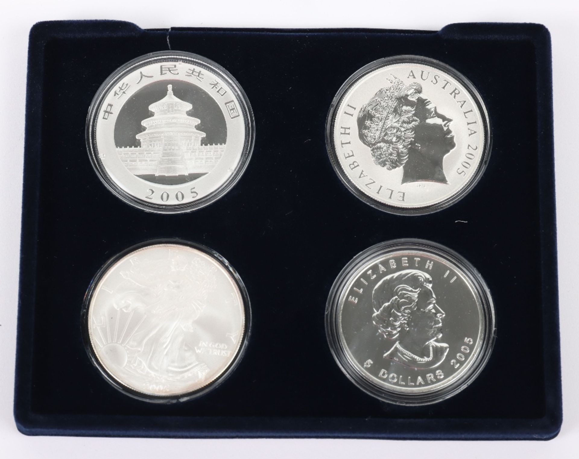 Two set of 2004 and 2005 four silver one ounce coins - Bild 3 aus 5