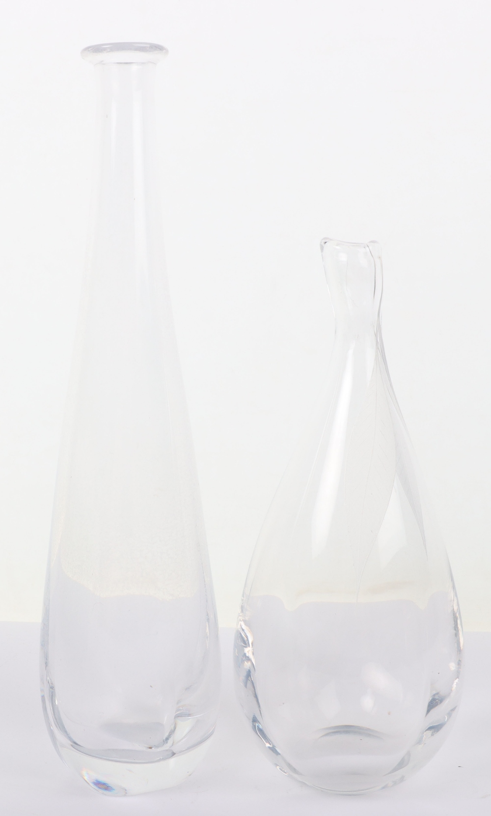 Two Kosta LG glass vases - Bild 2 aus 4