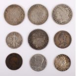 US silver dollars 1882, 1890, 1891, 1922