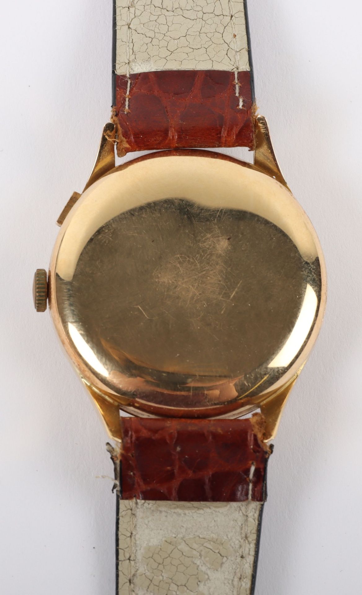 An 18ct gold Ardath chronograph gentleman’s wristwatch - Image 4 of 5