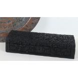 A 19th century Burmese carved box