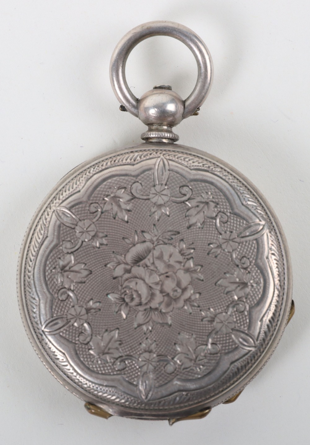 A 19th century silver open face pocket watch, James Houghton Kilburn - Bild 2 aus 5