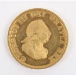 George III (1760-1820) Halfpenny Gilt Copper proof, (S.3778)