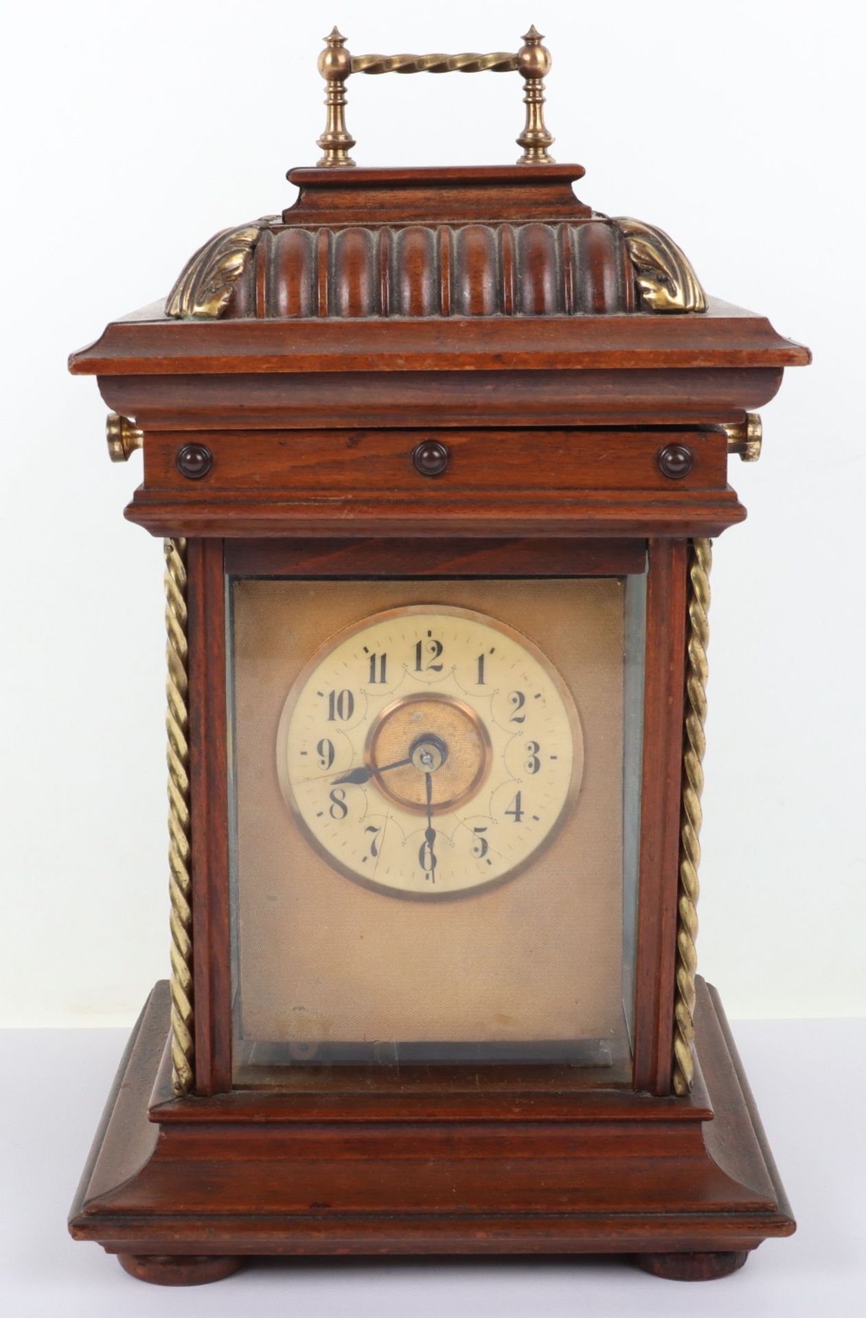 A German ‘Harmonie Symphonion’ mantle clock and musical box