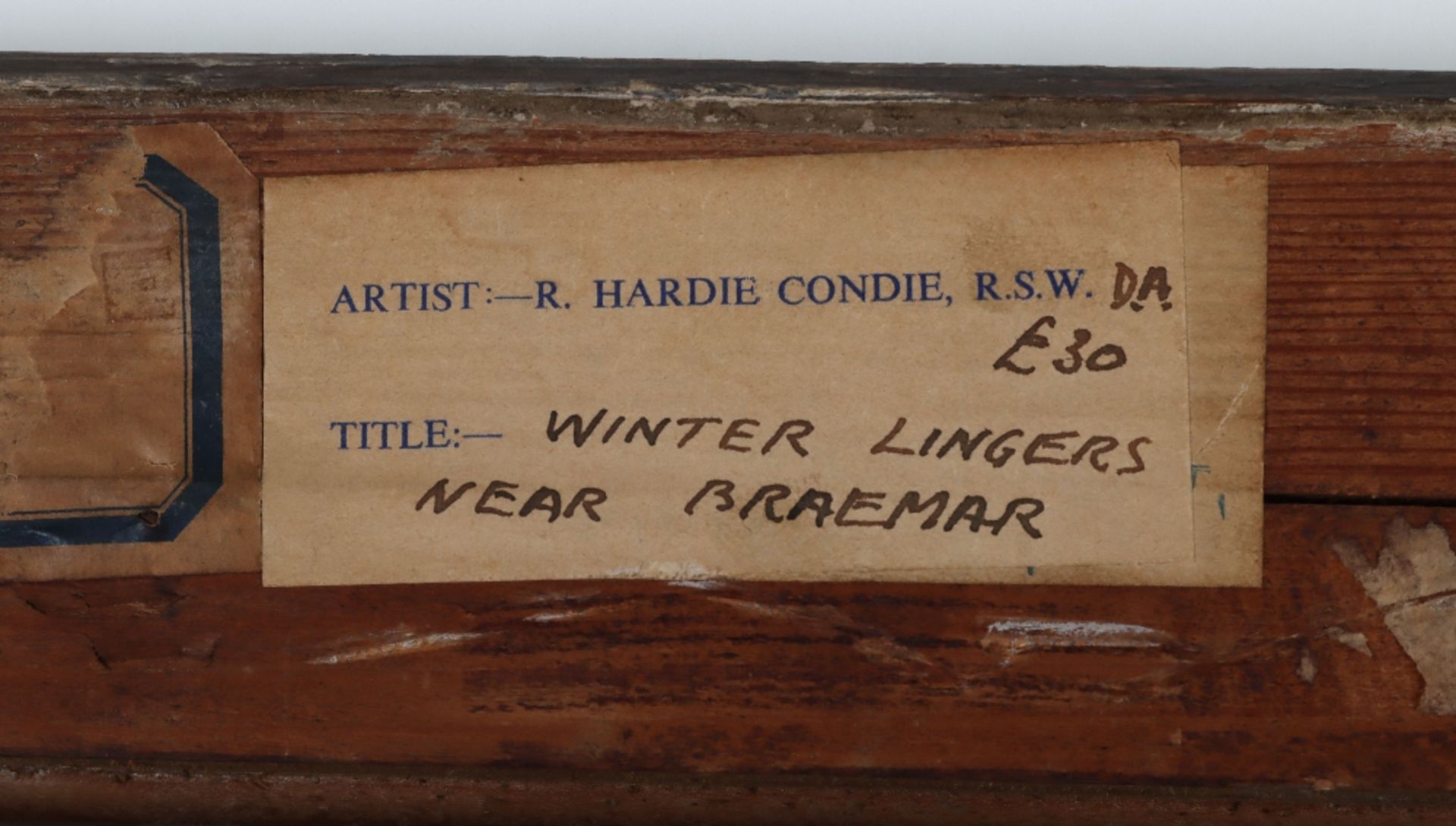 R Hardie Condie (20th century) - Image 10 of 10