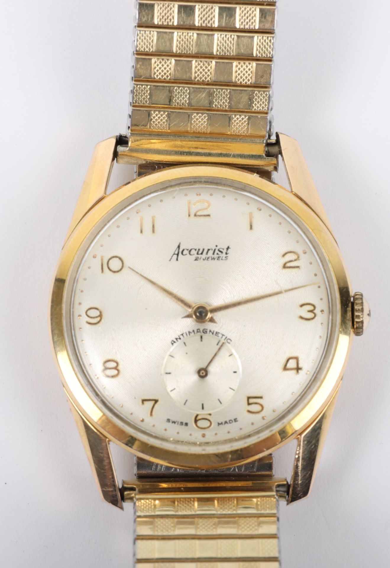 An Accurist 21 Jewels gentlemans wristwatch - Bild 3 aus 5