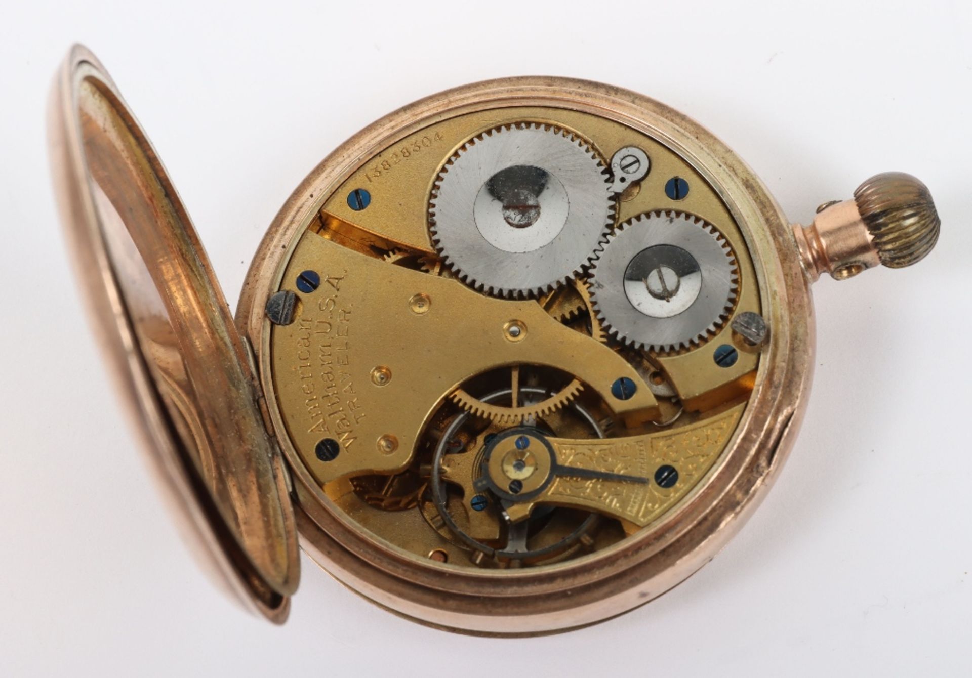 A 9ct gold pocket watch - Image 3 of 5