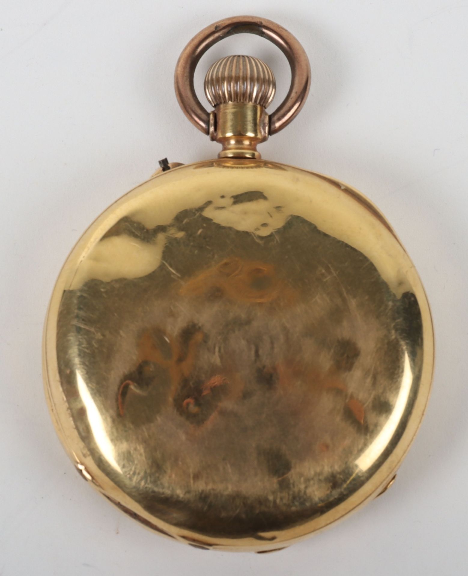 A French 18ct gold pocket watch (af) - Image 2 of 5