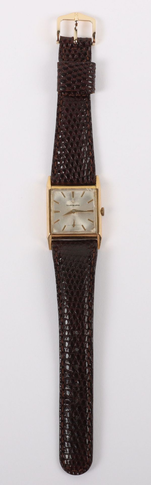 A 9ct gold Certina wristwatch retailed by Garrard, circa 1960 - Bild 2 aus 4
