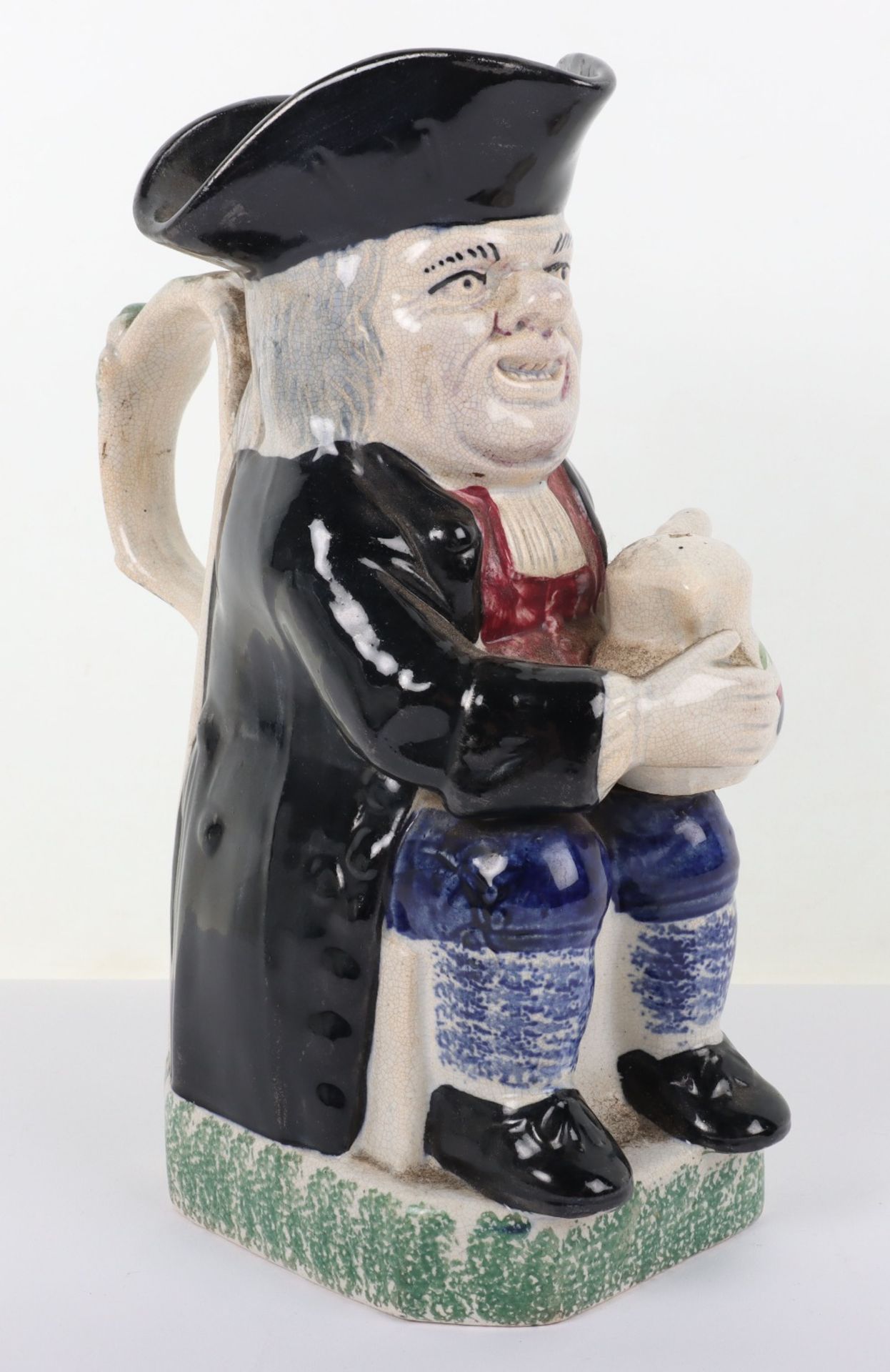 An 18th century Toby jug in the Pratt style - Image 2 of 7