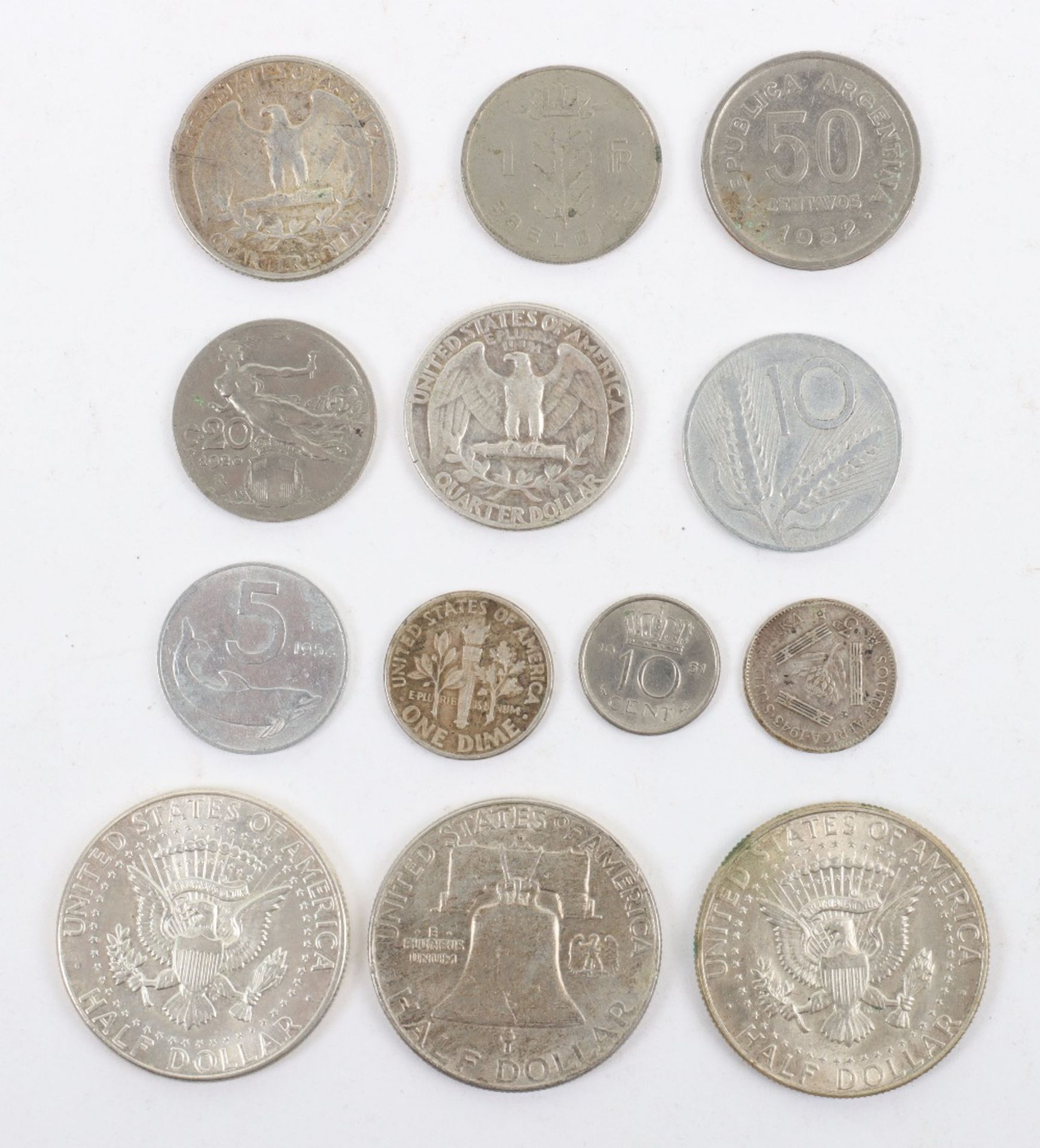 A GB decimal set, some US silver coins - Bild 10 aus 11