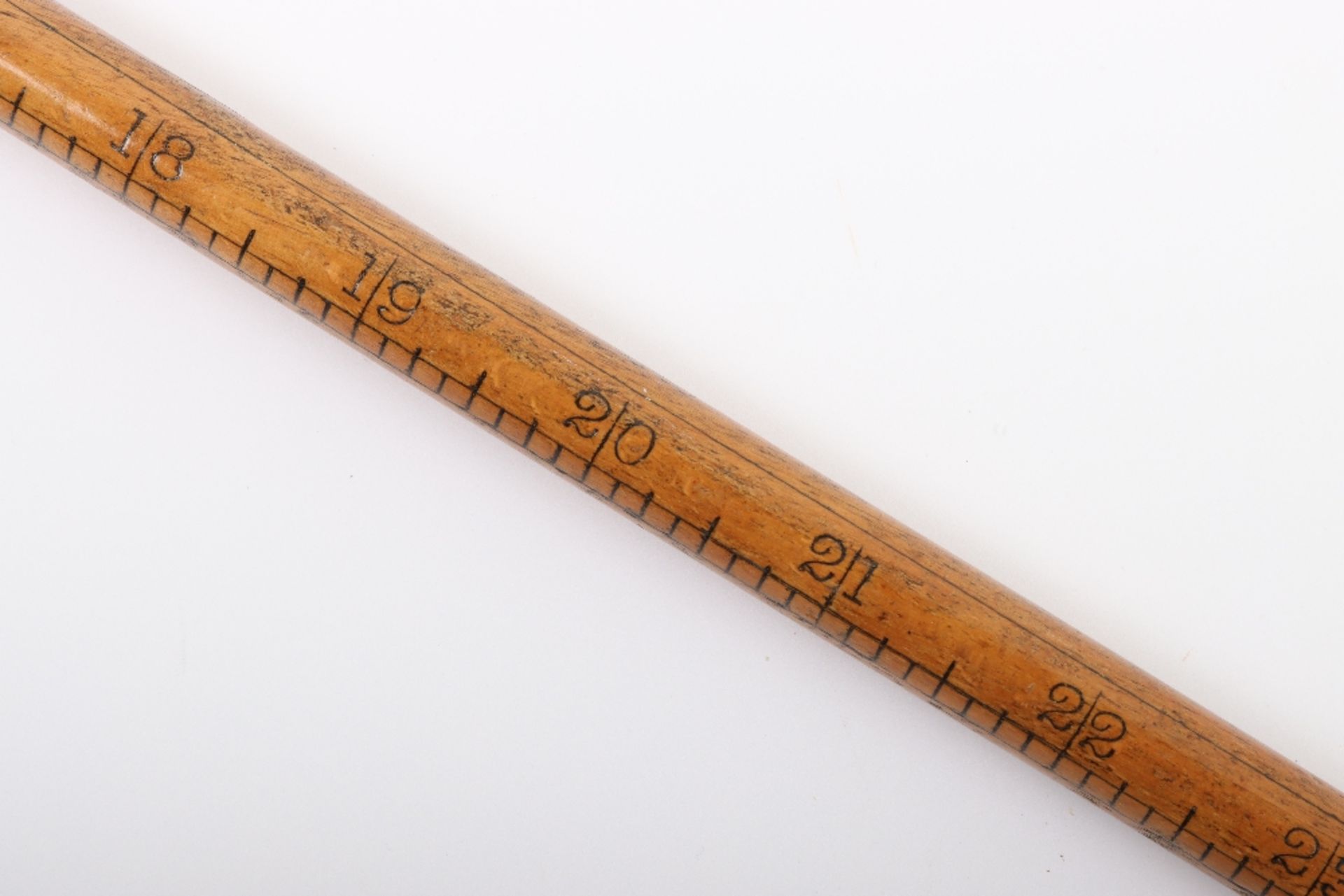 >A 19th century ivory topped brewers/vintners measuring stick - Bild 15 aus 27