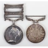 Indian Mutiny & Long Service Good Conduct Medal Pair Royal Artillery