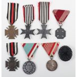 WW1 German and Austrian Medals